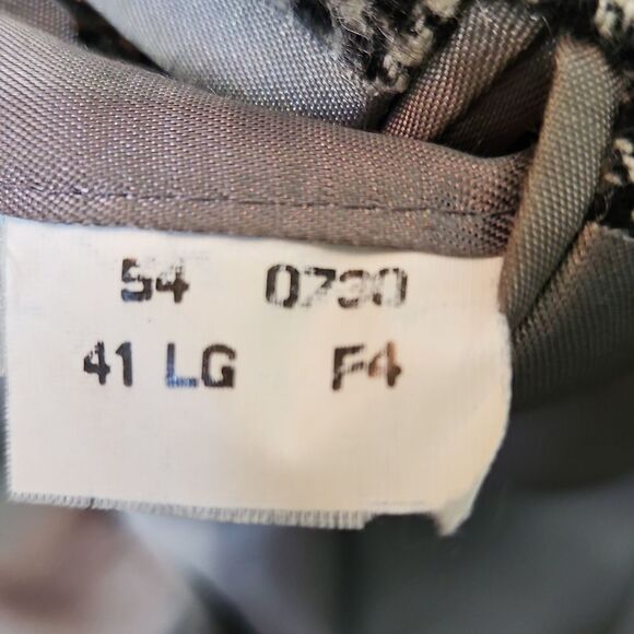 Vintage Brooks Bothers Houndstooth Camel Hair Sports Coat Blazer Jacket Size 41L - Picture 10 of 14